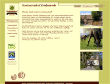 Tablet Screenshot of pferde.pension-kastanienhof.info